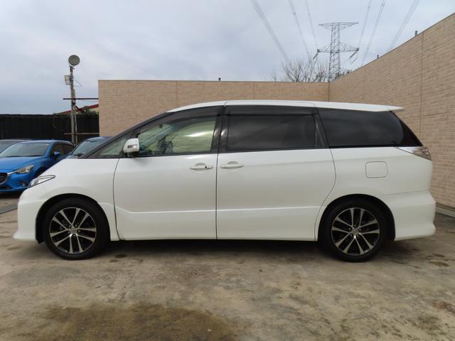 エスティマ アエラス 両側パワースライドドア クルーズコントロール 純正8インチナビ フルセグTV フリップダウンモニター バックカメラ ビルトETC 横滑り防止 リヤクーラー HIDヘッドライト 純正アルミ(23枚目)