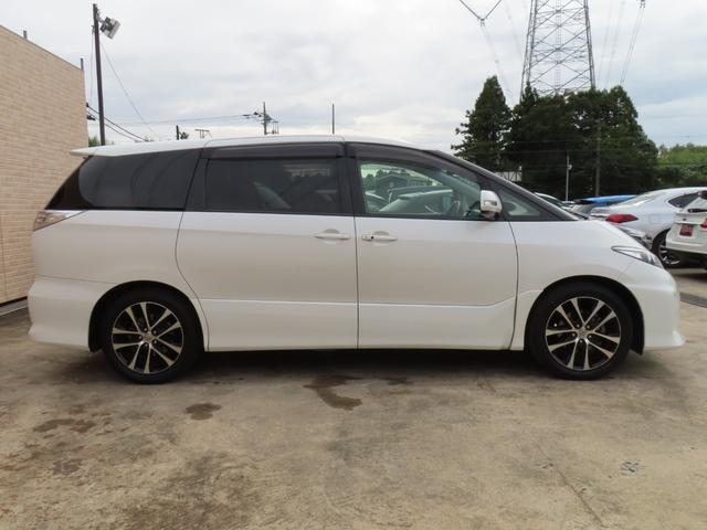 エスティマ アエラス 両側パワースライドドア クルーズコントロール 純正8インチナビ フルセグTV フリップダウンモニター バックカメラ ビルトETC 横滑り防止 リヤクーラー HIDヘッドライト 純正アルミ(24枚目)