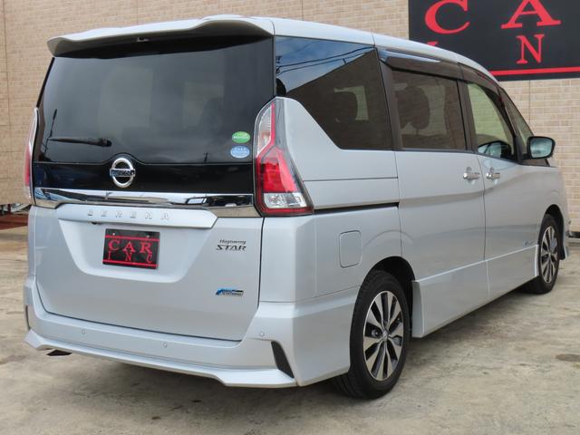 セレナ ハイウェイスター プロパイロットエディション 純正ナビ フルセグTV バックカメラ 両側パワースライドドア 衝突被害軽減ブレーキ 車線逸脱警報 アイドリングストップ ETC リヤクーラー 横滑り防止 プッシュスタート インテリキー 純正アルミ(3枚目)