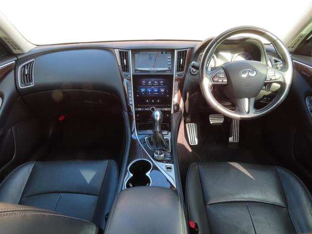 スカイライン 350GT ハイブリッド タイプSP レザーシート シートヒーター パワーシート メーカーナビ アラウンドビューモニター レーダークルーズコントロール 衝突被害軽減ブレーキ ブラインドスポットモニター LEDヘッドライト ETC 本木目(6枚目)