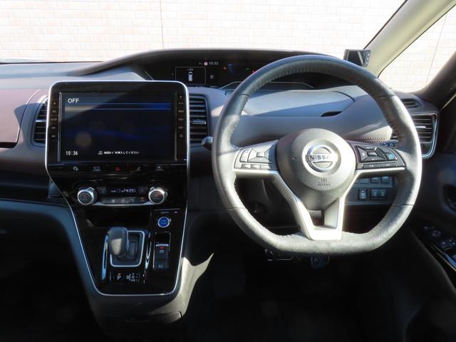 セレナ e-パワー ハイウェイスターG メーカー10インチナビ アラウンドビューモニター フリップダウンモニター 両側パワースライドドア プロパイロット 合成レザーシート シートヒーター ステアリングヒーター スマートルームミラー ETC(43枚目)