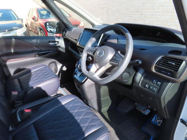 セレナ e-パワー ハイウェイスターG メーカー10インチナビ アラウンドビューモニター フリップダウンモニター 両側パワースライドドア プロパイロット 合成レザーシート シートヒーター ステアリングヒーター スマートルームミラー ETC(46枚目)