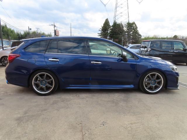 レヴォーグ 1.6GT-Sアイサイト ローダウン 社外マフラー 社外テールランプ 純正ナビ バックカメラ サイドカメラ フルセグTV レーダークルーズコントロール 衝突被害軽減ブレーキ シートヒーター 社外アルミ LEDヘッドライト(24枚目)