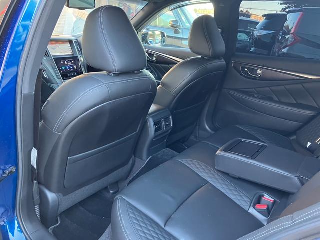 スカイライン 350GTハイブリッドタイプSP 60thリミテッド 黒革シート メーカーナビ フルセグTV bluetooth RAYS20インチAW アラウンドビュー レーダークルーズコントロール エマージェンシーブレーキ 前席シートヒーター ETC PWシート(35枚目)