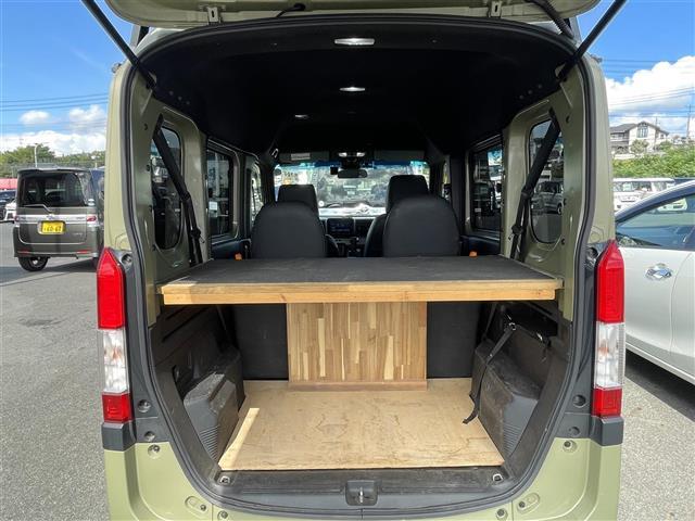Ｎ－ＶＡＮ＋スタイル ファン　純正ナビ　Ｂｌｕｅｔｏｏｔｈ　バックカメラ　ＥＴＣ　ドライブレコーダー　黒革調シートカバー　ホンダセンシング　両側スライド　ローダウン（22枚目）