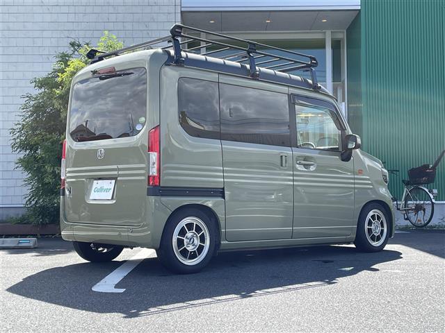 Ｎ－ＶＡＮ＋スタイル ファン　純正ナビ　Ｂｌｕｅｔｏｏｔｈ　バックカメラ　ＥＴＣ　ドライブレコーダー　黒革調シートカバー　ホンダセンシング　両側スライド　ローダウン（35枚目）