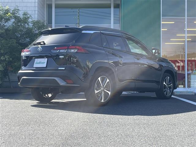 カローラクロス ハイブリッド　Ｓ　純正９インチディスプレイオーディオ　フルセグＴＶ　ＣＤ　ＤＶＤ　Ｂｌｕｅｔｏｏｔｈ　ＡｐｐｌｅＣａｒｐｌａｙ　ＡｎｄｒｏｉｄＡｕｔｏ　全方位カメラビルトインＥＴＣ　前後ドラレコ　レーダークルーズ（38枚目）