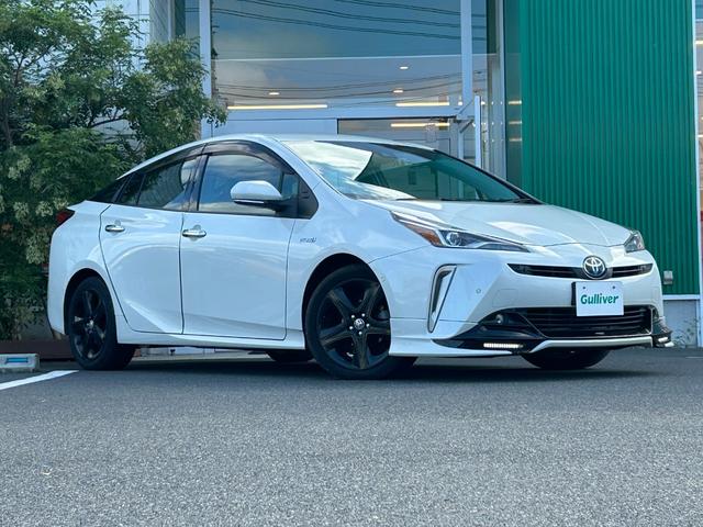 プリウス Aツーリングセレクション TRDフロントエアロパーツ トヨタセーフティセンス 車両接近通報装置 ヘッドアップディスプレイ フルセグテレビ ETC 前方ドライブレコーダー 運転席パワーシート シートヒーター EVモード(32枚目)