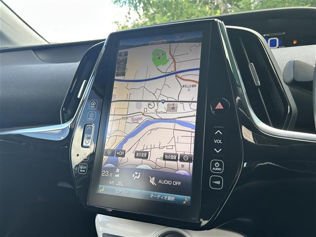 プリウスPHV Sナビパッケージ ・ステアリングヒーター レーダークルーズコントロール ビルトインETC メーカー11.6型ナビLEDライト バックカメラ プッシュスタート スペアキー(3枚目)