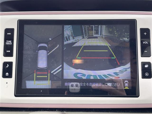 ムーヴキャンバス Ｇメイクアップリミテッド　ＳＡＩＩＩ　☆社外ドライブレコーダー（前後）　☆全周囲カメラ　☆ＥＴＣ　☆両側パワースライドドア　☆スペアキー　☆プッシュスタート　☆ＨＤＭＩ接続　☆衝突軽減システム（2枚目）