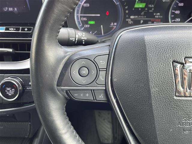 クラウンハイブリッド Ｓ　☆Ｂｌｕｅｔｏｏｔｈ接続　☆ＬＥＤライト　☆カーテンエアバック　☆電動格納ミラー　☆コーナーセンサー　☆クリアランスソナー　☆社外ドライブレコーダー（7枚目）