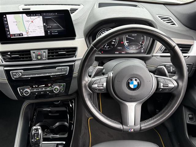 X2 xDrive 20dMスポーツXエディションジョイ+ ワンオーナー ハーフレザー 純正ナビ バックカメラ Bluetooth オートライト シートヒーター アダプティブクルーズコントロール レーンキープ プッシュスタート ドラレコ 19インチアルミ(19枚目)