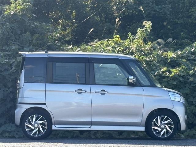 スペーシアカスタム TS アイドルストップ 衝突被害軽減装置 フルオートエアコン ターボ車 SD エアロ ナビTV スマートキ- パワーウインドウ SRS リモコンキー 横滑り防止機能 パワーステアリング 1セグTV ABS(9枚目)