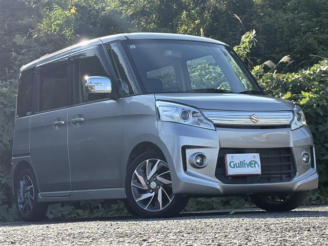 スペーシアカスタム TS アイドルストップ 衝突被害軽減装置 フルオートエアコン ターボ車 SD エアロ ナビTV スマートキ- パワーウインドウ SRS リモコンキー 横滑り防止機能 パワーステアリング 1セグTV ABS(10枚目)