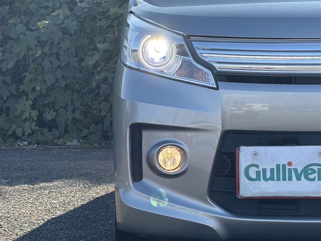 スペーシアカスタム TS アイドルストップ 衝突被害軽減装置 フルオートエアコン ターボ車 SD エアロ ナビTV スマートキ- パワーウインドウ SRS リモコンキー 横滑り防止機能 パワーステアリング 1セグTV ABS(11枚目)