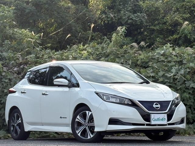 リーフ Ｘ　Ｖセレクション　レーダークルコン　Ｂｌｕｅｔｏｏｔｈオーディオ　３６０°カメラ　踏み間違い防止装置　ＬＥＤランプ　シートヒーター　クリアランスソナー　ナビ　１オーナー　オートライト　ＥＴＣ　インテリキー　ＡＢＳ（2枚目）