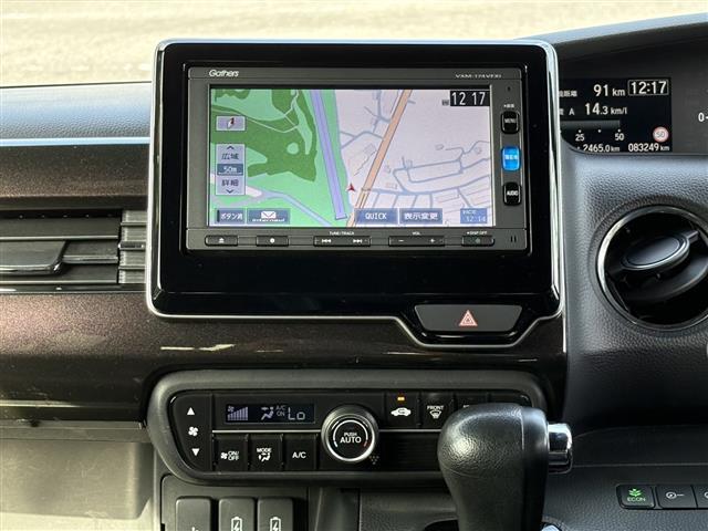 N-BOXカスタム G・EXターボホンダセンシング 車線逸脱防止 ブルートゥースオーディオ Rカメ ナビTV サイドエアバッグ タ-ボ LEDヘットライト ETC 横滑り防止 パワーステアリング DVD再生可 Wエアバック パワーウィンドウ AC SD(22枚目)