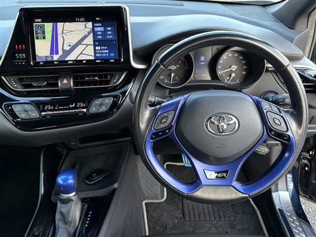 Ｃ－ＨＲ Ｇ　モード　ネロ　車線逸脱警告　レーダークルコン　リアカメラ　衝突軽減　ブルートゥース　ＬＥＤヘッドライ　シートＨ　横滑り防止　オートライト　パワーウインドウ　アイドリングストップ　オートエアコン　フルセグテレビ　ＳＤ（20枚目）