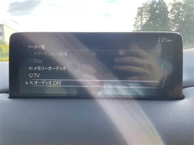 ＣＸ－８ ＸＤ　エクスクルーシブモード　４ＷＤ、純正ＳＤナビ（ＴＶ、ＦＭ＆ＡＭ、ＳＤ、ＤＩＳＣ、Ａｐｐｌｅｃａｒｐｌａｙ）、ＢＳＭ、ＡＶＨ、ＨＵＤ、置くだけ充電、パワーシート、シートヒーター、エアシート、本革シート、社外ドラレコ、サンルーフ（3枚目）