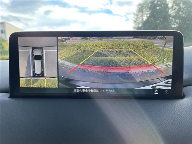 ＣＸ－８ ＸＤ　エクスクルーシブモード　４ＷＤ、純正ＳＤナビ（ＴＶ、ＦＭ＆ＡＭ、ＳＤ、ＤＩＳＣ、Ａｐｐｌｅｃａｒｐｌａｙ）、ＢＳＭ、ＡＶＨ、ＨＵＤ、置くだけ充電、パワーシート、シートヒーター、エアシート、本革シート、社外ドラレコ、サンルーフ（5枚目）