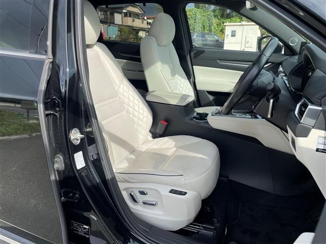 ＣＸ－８ ＸＤ　エクスクルーシブモード　４ＷＤ、純正ＳＤナビ（ＴＶ、ＦＭ＆ＡＭ、ＳＤ、ＤＩＳＣ、Ａｐｐｌｅｃａｒｐｌａｙ）、ＢＳＭ、ＡＶＨ、ＨＵＤ、置くだけ充電、パワーシート、シートヒーター、エアシート、本革シート、社外ドラレコ、サンルーフ（21枚目）