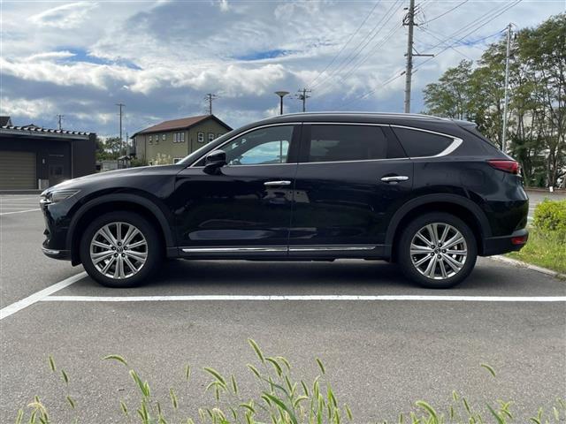 ＣＸ－８ ＸＤ　エクスクルーシブモード　４ＷＤ、純正ＳＤナビ（ＴＶ、ＦＭ＆ＡＭ、ＳＤ、ＤＩＳＣ、Ａｐｐｌｅｃａｒｐｌａｙ）、ＢＳＭ、ＡＶＨ、ＨＵＤ、置くだけ充電、パワーシート、シートヒーター、エアシート、本革シート、社外ドラレコ、サンルーフ（34枚目）