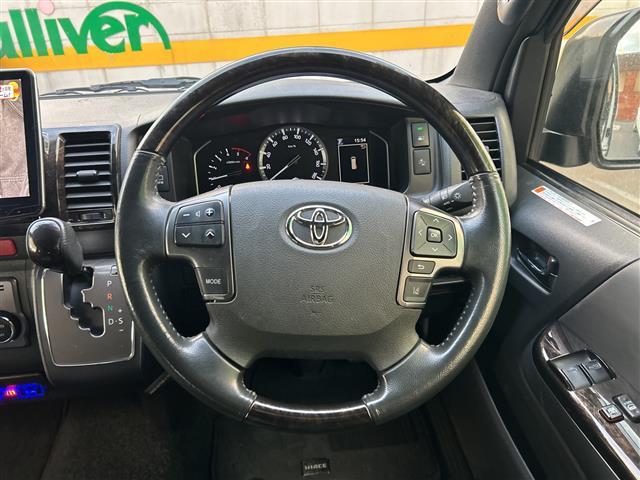 ハイエースバン スーパーGL ダーク プライムII 社外ナビ ETC スマートキー バックカメラ ドラレコ一体型ミラー ドアバイザー アラウンドビューモニター(39枚目)