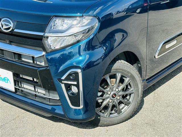 カスタムXセレクション 純正SDナビ CD DVD DTV Bluetooth 全方位カメラ 両側パワースライドドア 社外アルミホイール 純正アルミホイール付きサマータイヤ積込 コーナーセンサー LEDオートライト(33枚目)
