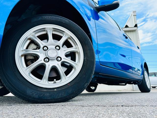 F 純正SDメモリナビ 純正ワンセグTV 4WD 横滑り防止装置 社外アルミホイール14インチ 純ホイール(スタッドレス積込)純正ハロゲンヘッドライト リモコンキー(31枚目)