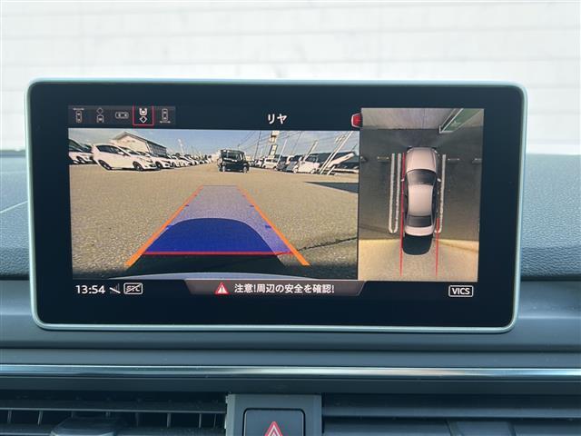 Ａ４ ２．０ＴＦＳＩスポーツ　禁煙車／純正ナビ／全方位カメラ／ワンセグＴＶ／クルーズコントロール／レーンキープアシスト／コーナーセンサー／衝突軽減ブレーキ／ＵＳＢ入力端子／純正フロアマット／純正アルミホイール／電動シート／ＥＴＣ（4枚目）