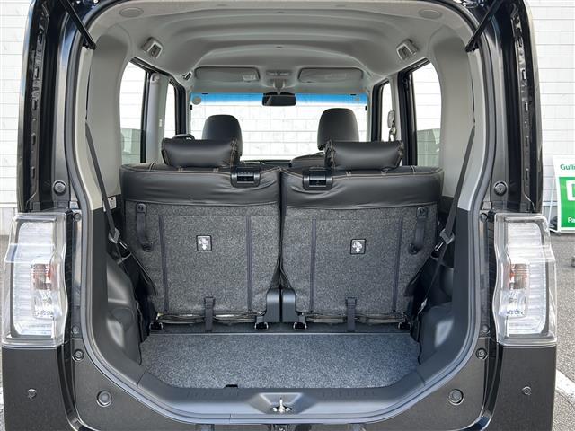 タント カスタムX トップエディションSAIII 禁煙車/純正ナビ/バックカメラ/TV(フルセグ)/片側パワースライドドア/スマートキー/ハーフレザーシート/シートヒーター/純正アルミホイール/純正フロアマット/プッシュスタート/盗難防止装置(23枚目)