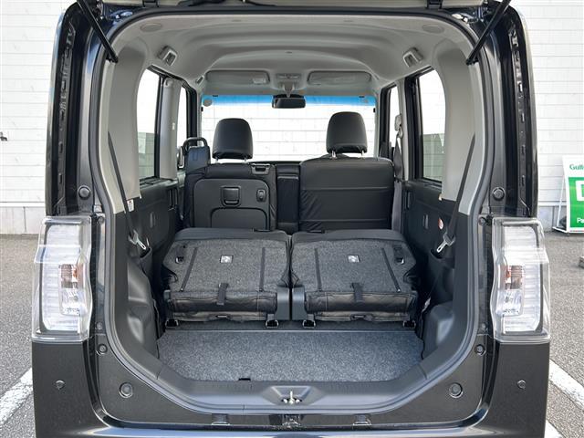 タント カスタムX トップエディションSAIII 禁煙車/純正ナビ/バックカメラ/TV(フルセグ)/片側パワースライドドア/スマートキー/ハーフレザーシート/シートヒーター/純正アルミホイール/純正フロアマット/プッシュスタート/盗難防止装置(24枚目)