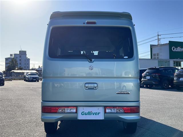 エブリイワゴン PZターボスペシャル 禁煙車/社外SDナビ/バックカメラ/フルセグ/BlueTooth・CD・DVD/両側電動パワースライド/純背アルミホイール/純正フロアマット/オートライト/LEDヘッドライト/スマートキー/スペアキー(34枚目)