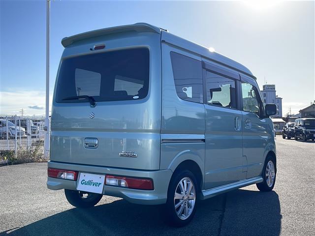 エブリイワゴン PZターボスペシャル 禁煙車/社外SDナビ/バックカメラ/フルセグ/BlueTooth・CD・DVD/両側電動パワースライド/純背アルミホイール/純正フロアマット/オートライト/LEDヘッドライト/スマートキー/スペアキー(35枚目)