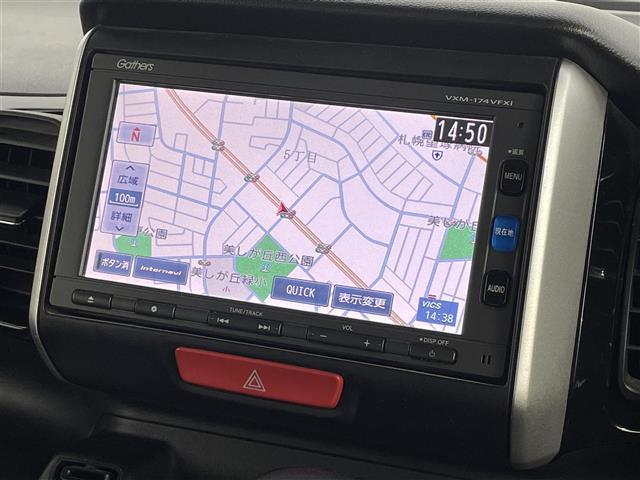 Ｎ－ＢＯＸカスタム Ｇ　ＳＳブラックスタイルパッケージ　４ＷＤ／寒冷地仕様／純正メモリナビ／フルセグ／純正ビルトインＥＴＣ／前後ドライブレコーダー／バックカメラ／衝突軽減ブレーキ／横滑り防止（2枚目）