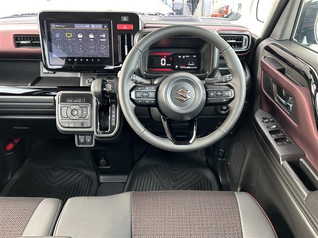 スペーシアカスタム ハイブリッドXS 純正9インチナビ/全方位カメラ/フルセグ/両側パースライドドア/衝突被害軽減ブレーキ/レーダークルーズコントロール/レーンキープアシスト/コーナーセンサー/前席シートヒーター/ステアリングヒーター(7枚目)