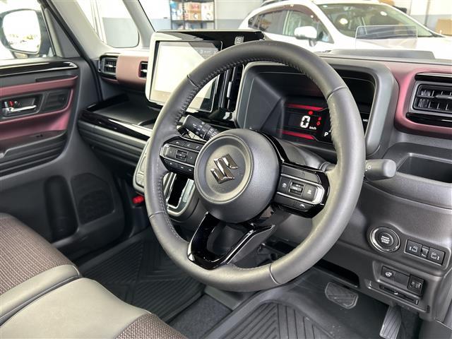 スペーシアカスタム ハイブリッドXS 純正9インチナビ/全方位カメラ/フルセグ/両側パースライドドア/衝突被害軽減ブレーキ/レーダークルーズコントロール/レーンキープアシスト/コーナーセンサー/前席シートヒーター/ステアリングヒーター(8枚目)