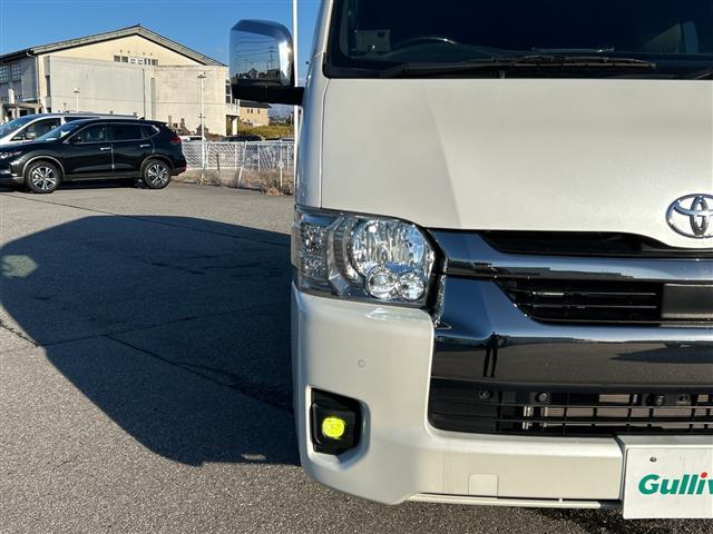 ハイエースバン スーパーGL ダークプライムII 禁煙車/4WD/ワンオーナー/社外ナビ/全方位カメラ/フルセグTV/両側イージークローザー/レーンキープアシスト/衝突軽減ブレーキ/コーナーセンサー/社外フロアマット/ETC/ドライブレコーダー(30枚目)