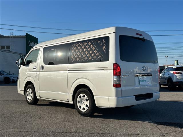 ハイエースバン スーパーGL ダークプライムII 禁煙車/4WD/ワンオーナー/社外ナビ/全方位カメラ/フルセグTV/両側イージークローザー/レーンキープアシスト/衝突軽減ブレーキ/コーナーセンサー/社外フロアマット/ETC/ドライブレコーダー(32枚目)