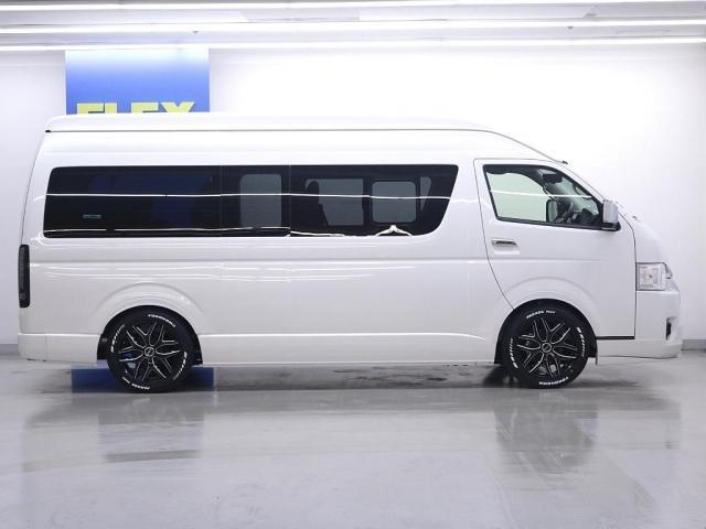 ハイエースワゴン グランドキャビン ファインテックツアラー 新車 ファインテックツアラー パールホワイト 寒冷地仕様 デジタルインナーミラー パノラミックビューモニター リアサイドプライバシーガラス右側スライド式(15枚目)