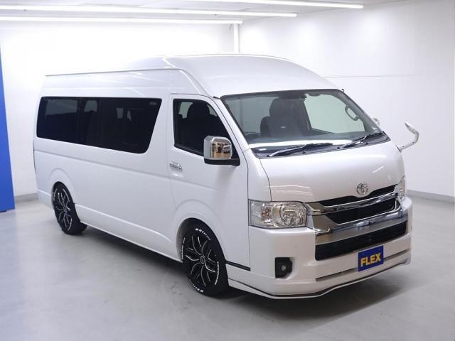 ハイエースワゴン グランドキャビン ファインテックツアラー 新車 ファインテックツアラー パールホワイト 寒冷地仕様 デジタルインナーミラー パノラミックビューモニター リアサイドプライバシーガラス右側スライド式(16枚目)