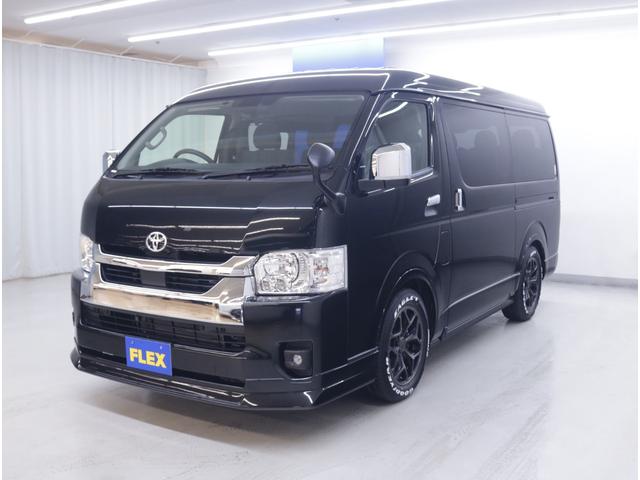 ハイエースワゴン ＧＬ　新車　Ｒｅｌａｘｉｎｇ内装架装　寒冷地仕様　デジタルインナーミラー　パノラミックビューモニター　片側自動スライドドア（ガラス固定）　ＬＥＤヘッドランプ　ＢＩＧ－Ｘ　後席モニター　センターテーブル（23枚目）