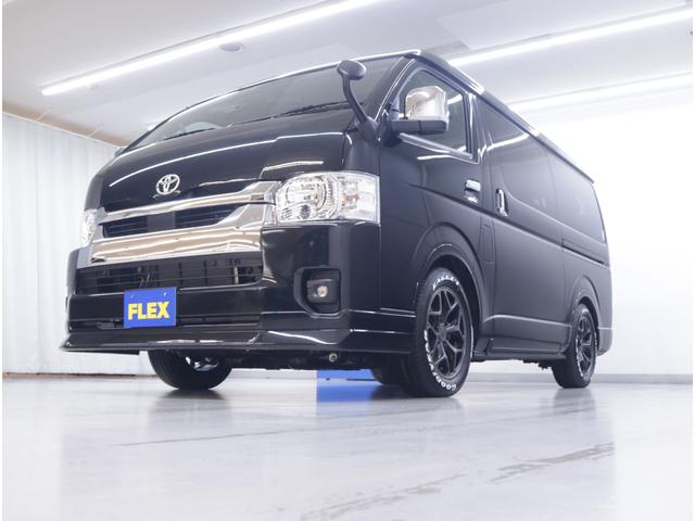 ハイエースワゴン ＧＬ　新車　Ｒｅｌａｘｉｎｇ内装架装　寒冷地仕様　デジタルインナーミラー　パノラミックビューモニター　片側自動スライドドア（ガラス固定）　ＬＥＤヘッドランプ　ＢＩＧ－Ｘ　後席モニター　センターテーブル（24枚目）