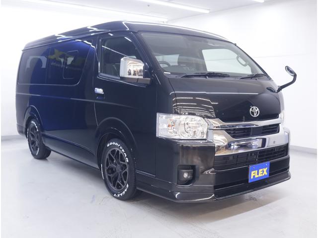 ハイエースワゴン ＧＬ　新車　Ｒｅｌａｘｉｎｇ内装架装　寒冷地仕様　デジタルインナーミラー　パノラミックビューモニター　片側自動スライドドア（ガラス固定）　ＬＥＤヘッドランプ　ＢＩＧ－Ｘ　後席モニター　センターテーブル（26枚目）
