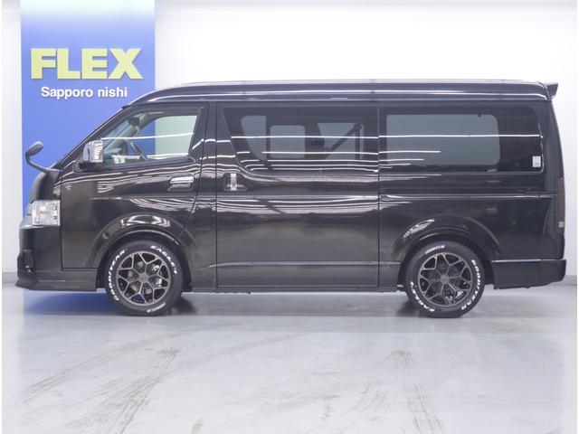 ハイエースワゴン ＧＬ　新車　Ｒｅｌａｘｉｎｇ内装架装　寒冷地仕様　デジタルインナーミラー　パノラミックビューモニター　片側自動スライドドア（ガラス固定）　ＬＥＤヘッドランプ　ＢＩＧ－Ｘ　後席モニター　センターテーブル（28枚目）
