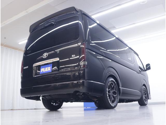 ハイエースワゴン ＧＬ　新車　Ｒｅｌａｘｉｎｇ内装架装　寒冷地仕様　デジタルインナーミラー　パノラミックビューモニター　片側自動スライドドア（ガラス固定）　ＬＥＤヘッドランプ　ＢＩＧ－Ｘ　後席モニター　センターテーブル（34枚目）