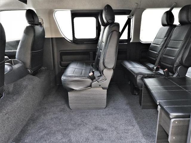 ハイエースワゴン ＧＬ　新車　スタンダード内装　寒冷地仕様　パノラミックビューモニター　デジタルインナーミラー　片側自動スライドドア［ガラス固定］　ＬＥＤヘッドランプ（8枚目）