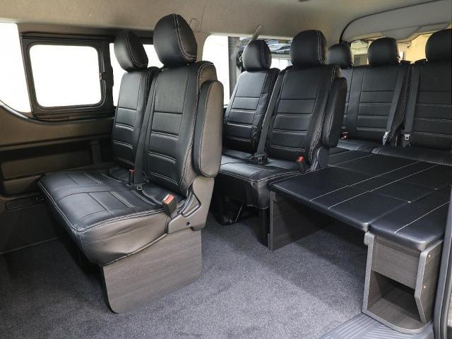 ハイエースワゴン ＧＬ　新車　スタンダード内装　寒冷地仕様　パノラミックビューモニター　デジタルインナーミラー　片側自動スライドドア［ガラス固定］　ＬＥＤヘッドランプ（9枚目）