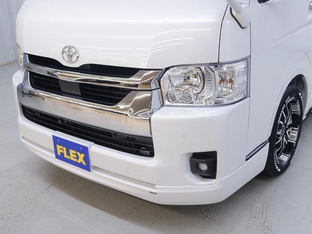 ハイエースワゴン ＧＬ　新車　ＢＩＧ－Ｘ　寒冷地仕様　パールホワイト　デジタルインナーミラー　パノラミックビューモニター　片側自動スライドドア［ガラス固定］　ＬＥＤヘッドランプ（18枚目）