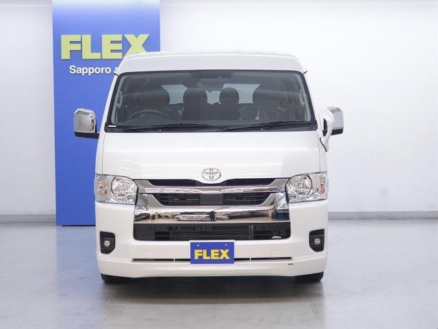 ハイエースワゴン ＧＬ　新車　ＢＩＧ－Ｘ　寒冷地仕様　パールホワイト　デジタルインナーミラー　パノラミックビューモニター　片側自動スライドドア［ガラス固定］　ＬＥＤヘッドランプ（19枚目）